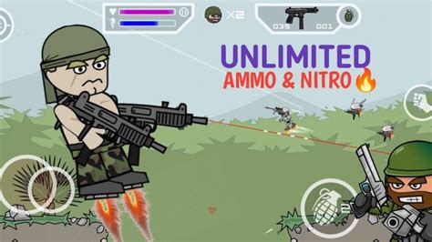 Mini Militia Mod APK v5.5.0 (Unlimited Money, Ammo, Nitro).